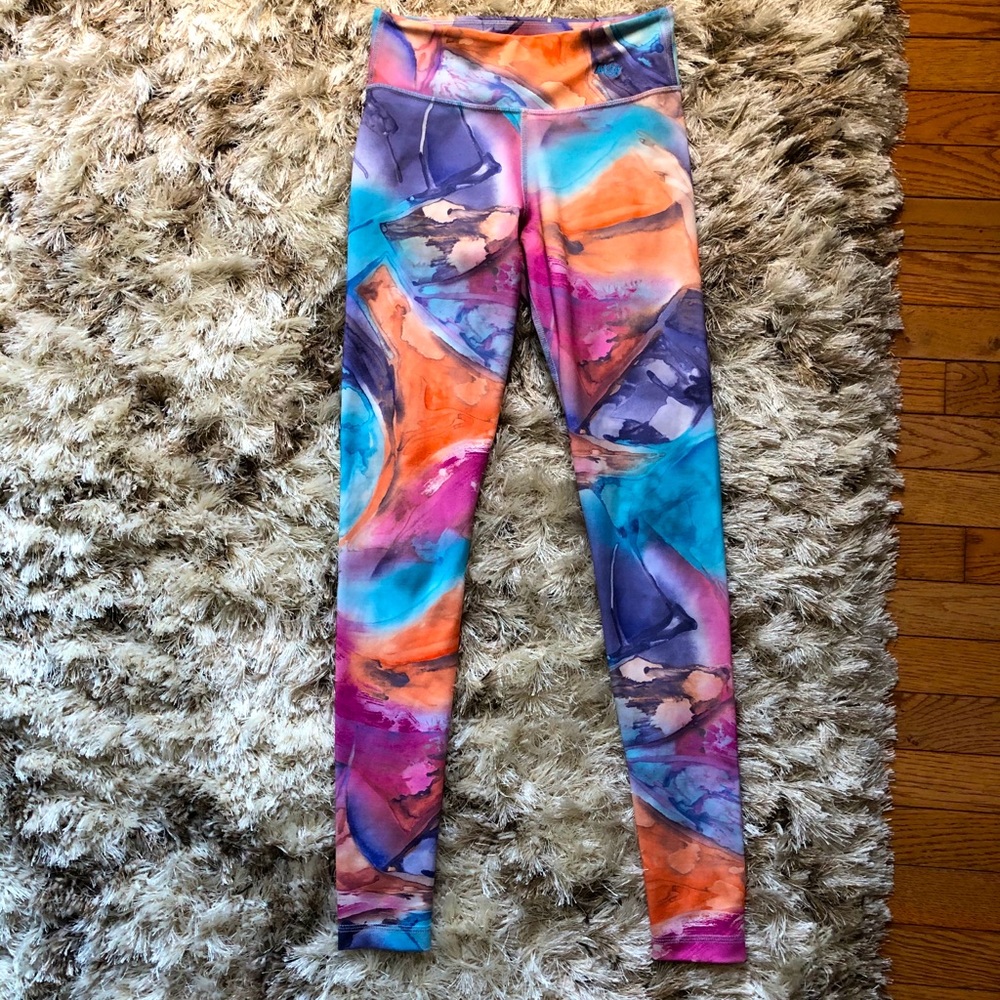 Mika Yoga Wear Kaya Legging S/M Tie Dye